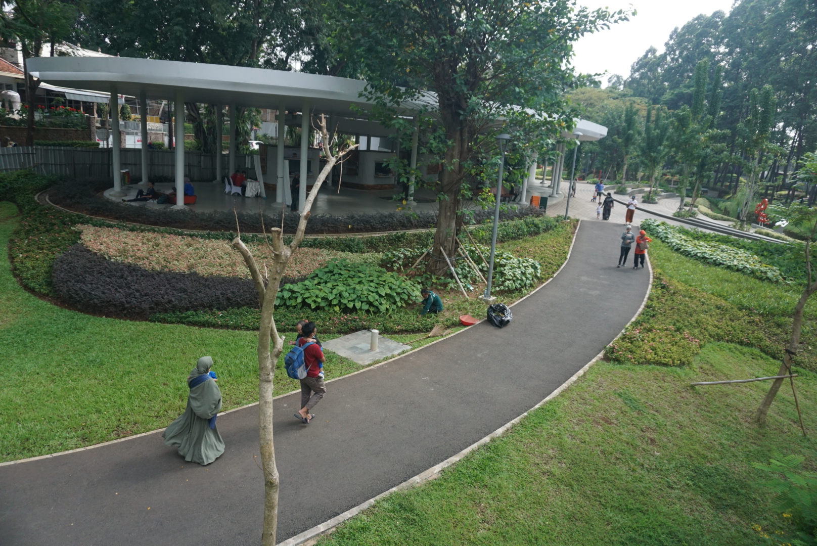 Taman Tebet ECO Park dibuka kembali (Ashar/SinPo.id)