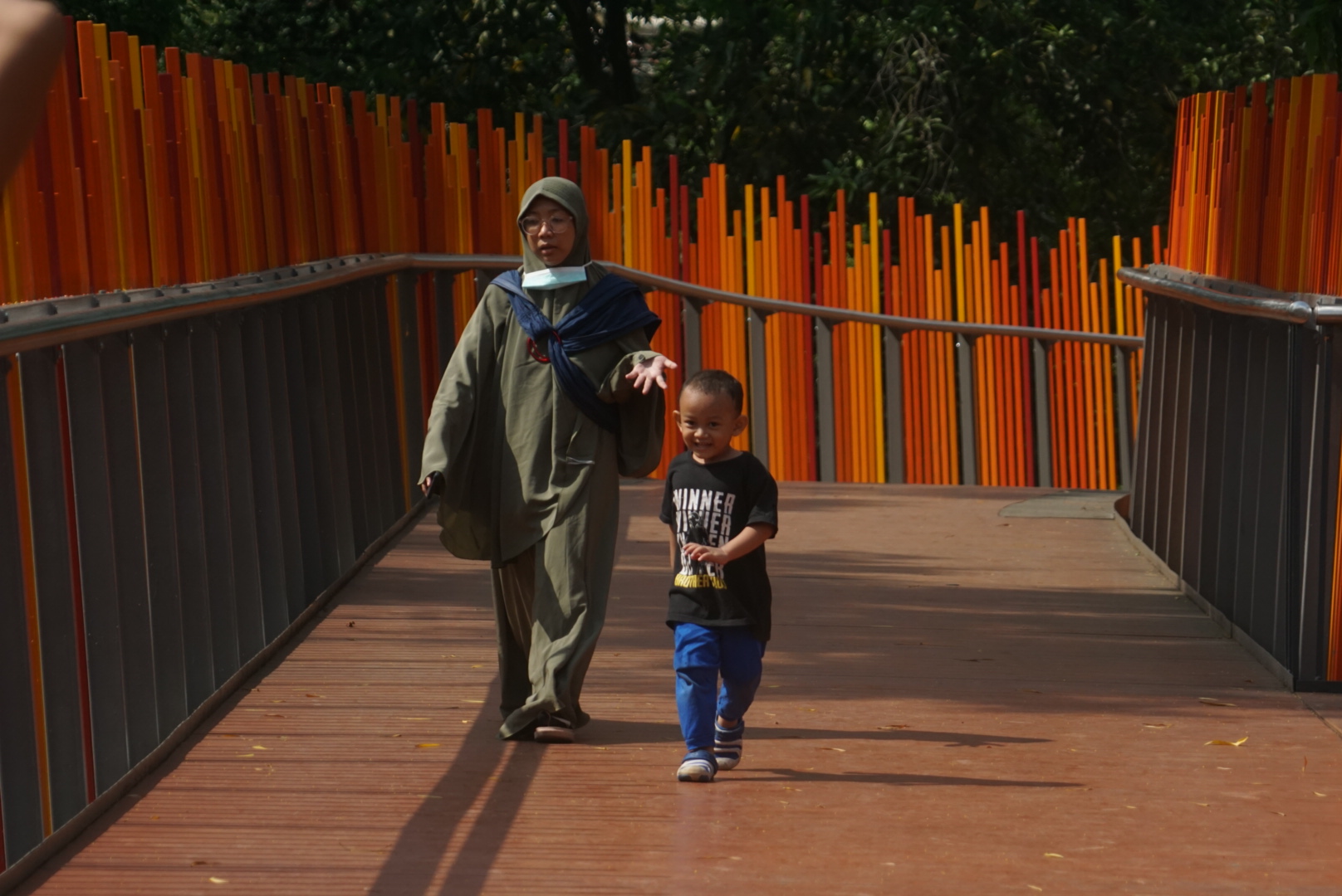 Taman Tebet ECO Park dibuka kembali (Ashar/SinPo.id)