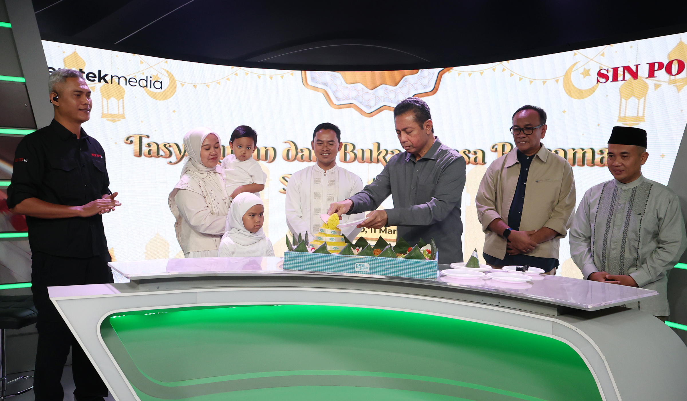 Tasyakuran Sin Po TV 2026. (Agus Priatna/SinPo.id)