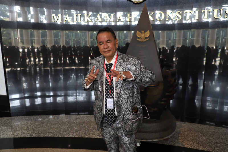 Tim Hukum Prabowo-Gibran sambut bahagia MK tolak sidang gugatan pilpres 2024 paslon 01 dan paslon 03 (Ashar/SinPo.id)
