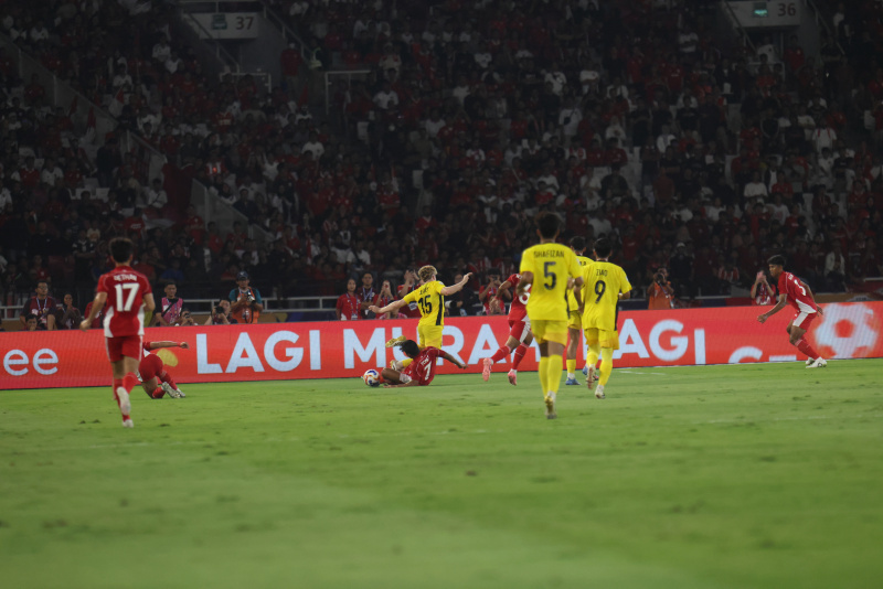 Timnas Indonesia U-23  imbang lawan Malaysia 0-0 di Piala AFF U-23 (Ashar/SinPo.id)
