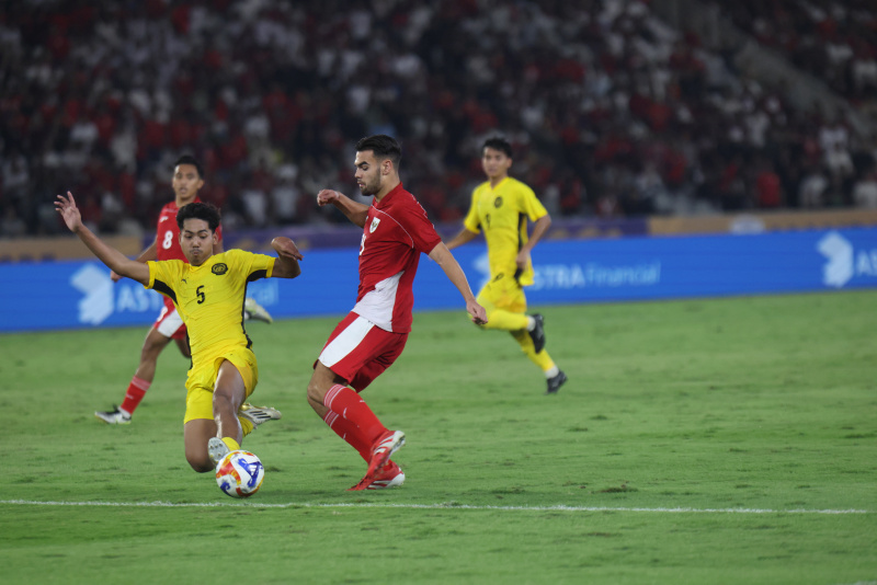 Timnas Indonesia U-23  imbang lawan Malaysia 0-0 di Piala AFF U-23 (Ashar/SinPo.id)