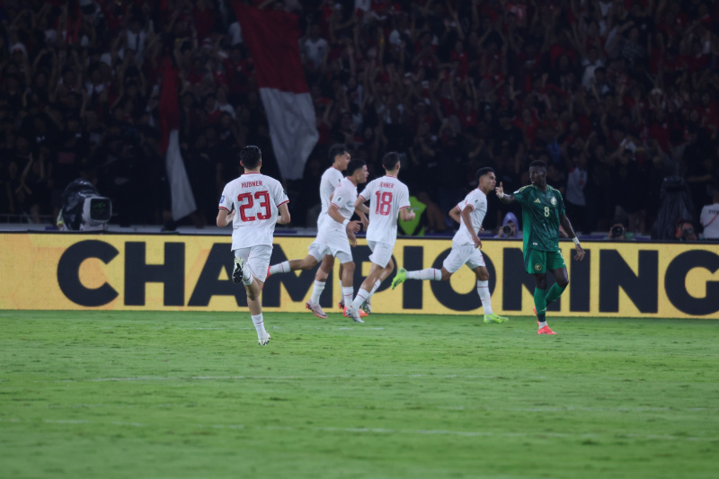 Timnas Indonesia berhasil mengalahkan Arab Saudi dengan skor 2-0 (Ashar/SinPo.id)