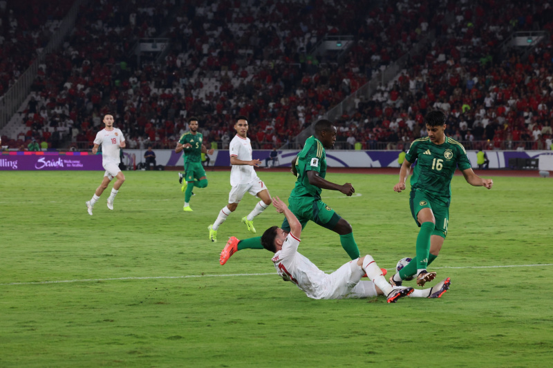 Timnas Indonesia berhasil mengalahkan Arab Saudi dengan skor 2-0 (Ashar/SinPo.id)