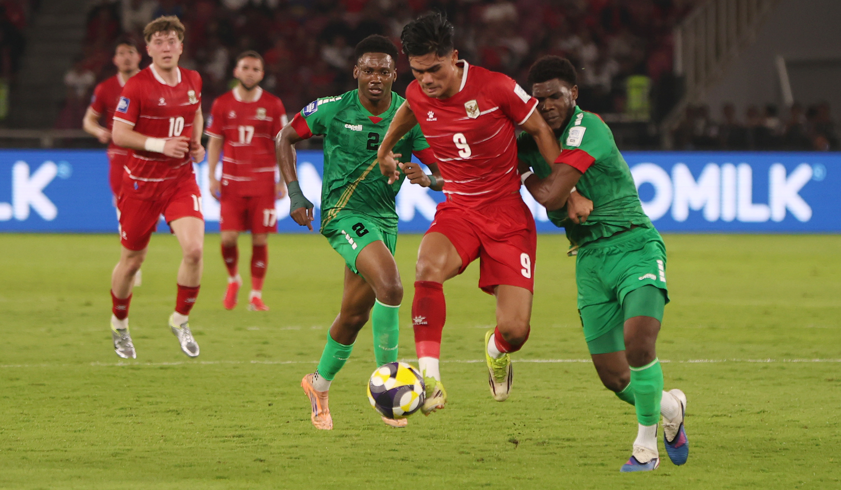 Timnas Indonesia pada laga FIFA Series 2026. (Agus Priatna/SinPo.id)