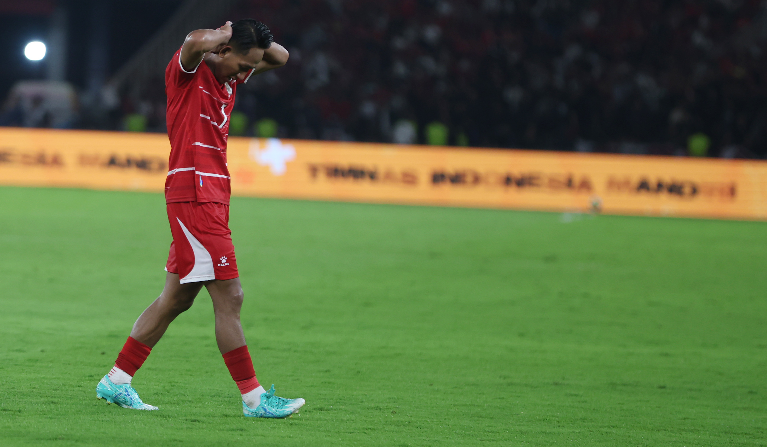 Timnas Indonesia pada laga FIFA Series 2026. (Agus Priatna/SinPo.id)