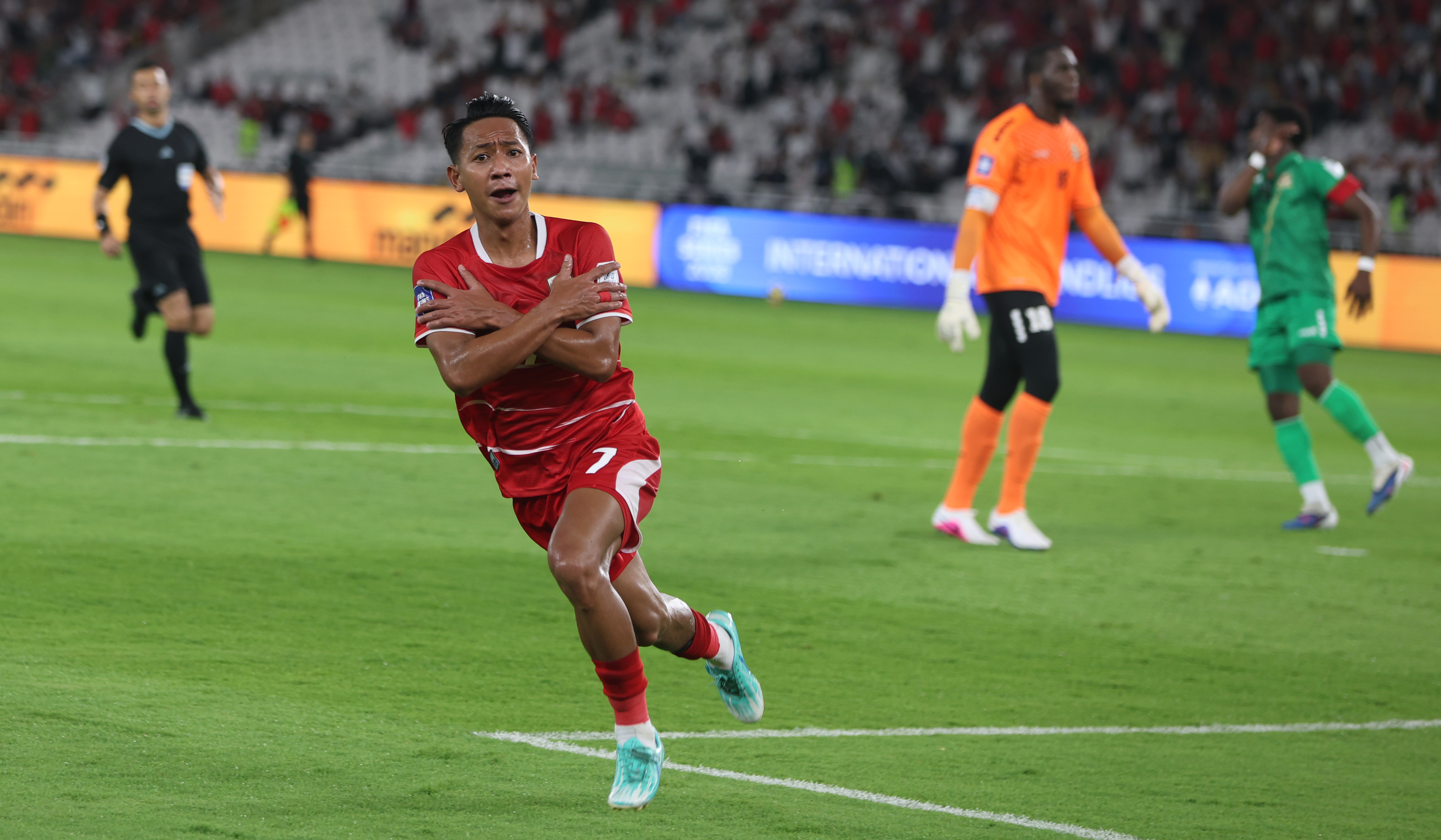 Timnas Indonesia pada laga FIFA Series 2026. (Agus Priatna/SinPo.id)