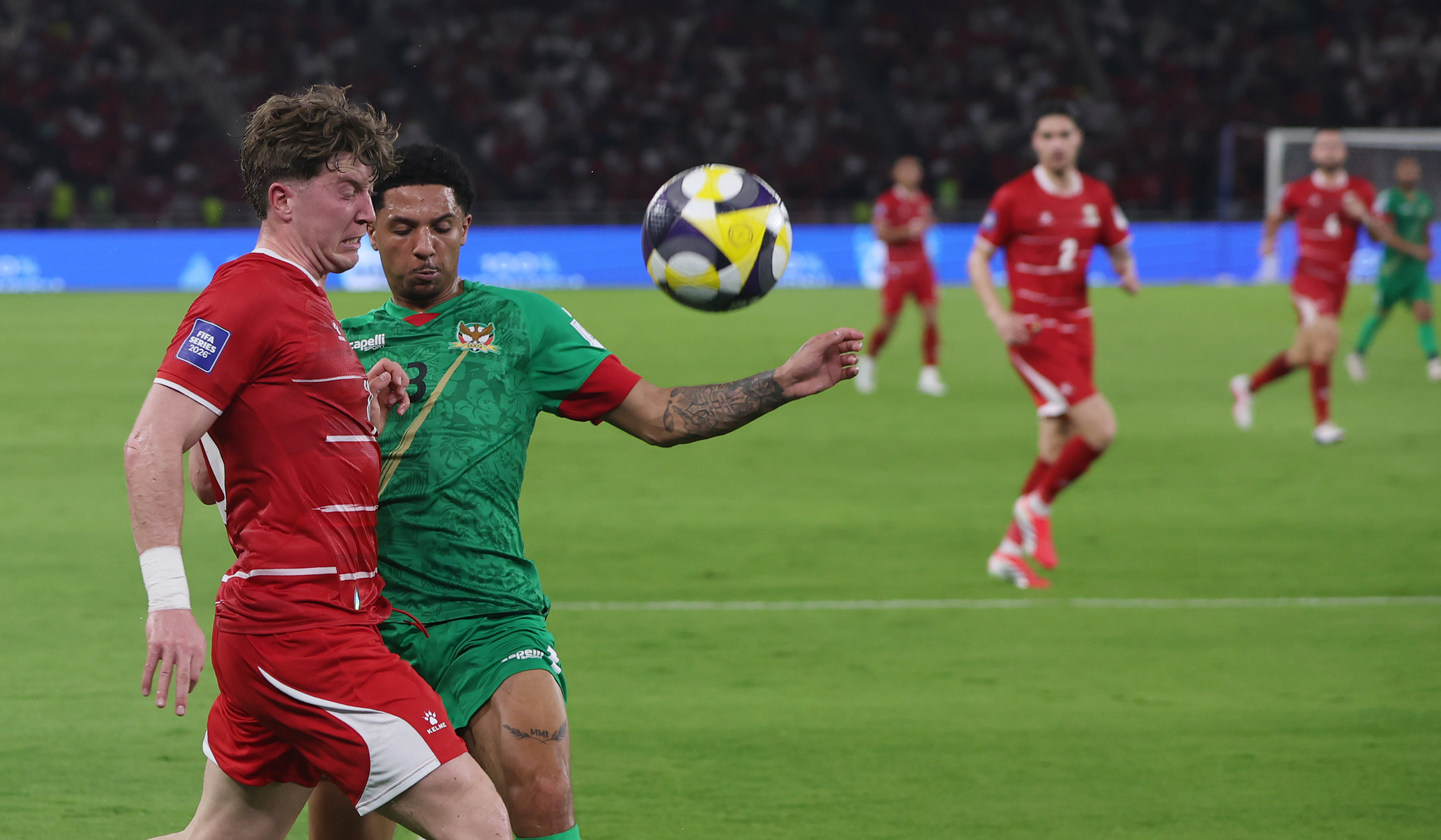 Timnas Indonesia pada laga FIFA Series 2026. (Agus Priatna/SinPo.id)