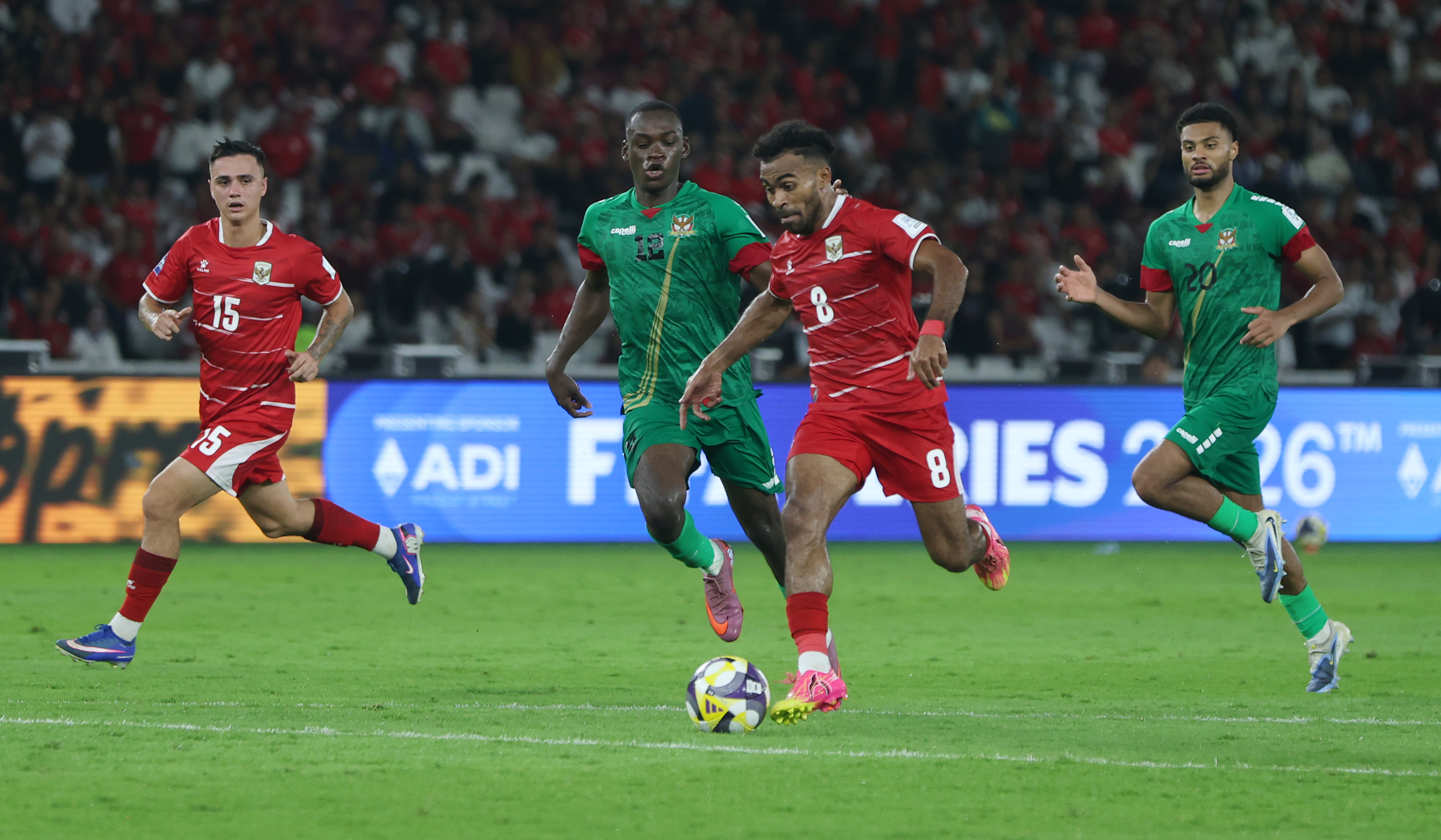 Timnas Indonesia pada laga FIFA Series 2026. (Agus Priatna/SinPo.id)