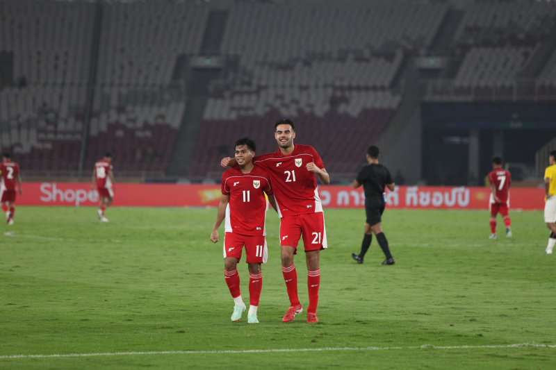 Timnas Indonesia U-23 menang lawan Brunei Darussalam 8-0 dalam penyisihan Grup A Piala AFF U-23 di Stadion Gelora Bung Karno (Ashar/SinPo.id)