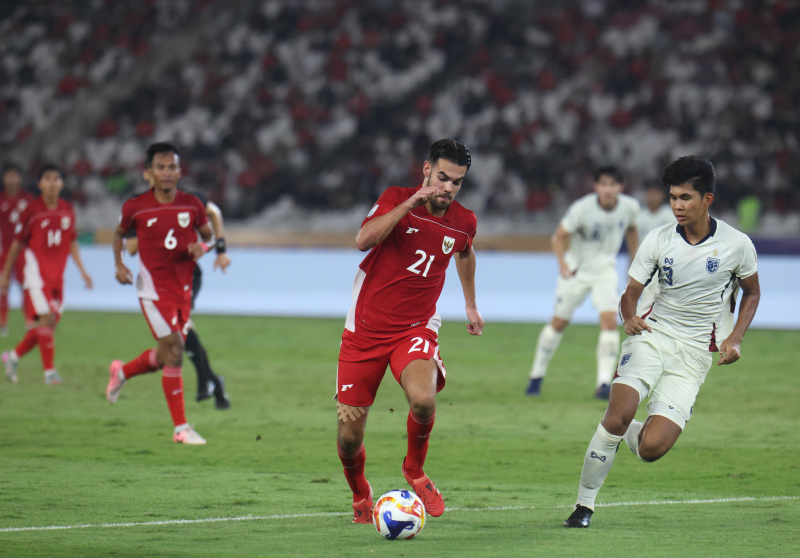 Timnas Indonesia U-23 melaju ke final setelah berhasil mengalahkan Thailand lewat adu penalti 7-6 di SUGBK (Ashar/SinPo.id)