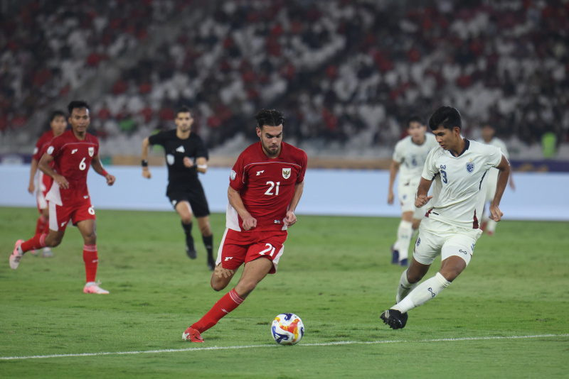 Timnas Indonesia U-23 melaju ke final setelah berhasil mengalahkan Thailand lewat adu penalti 7-6 di SUGBK (Ashar/SinPo.id)