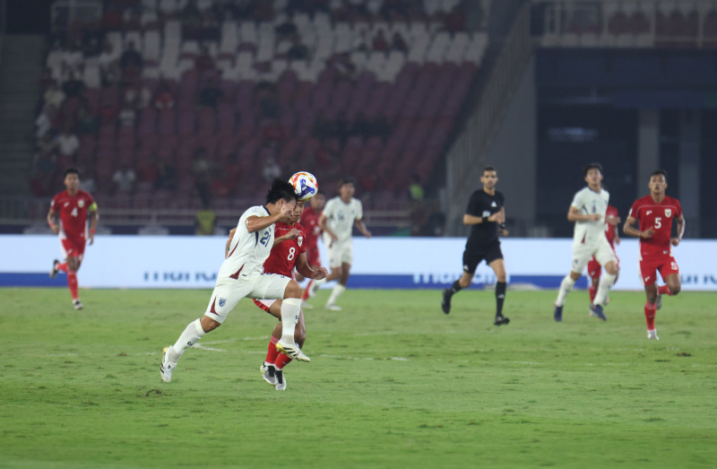 Timnas Indonesia U-23 melaju ke final setelah berhasil mengalahkan Thailand lewat adu penalti 7-6 di SUGBK (Ashar/SinPo.id)