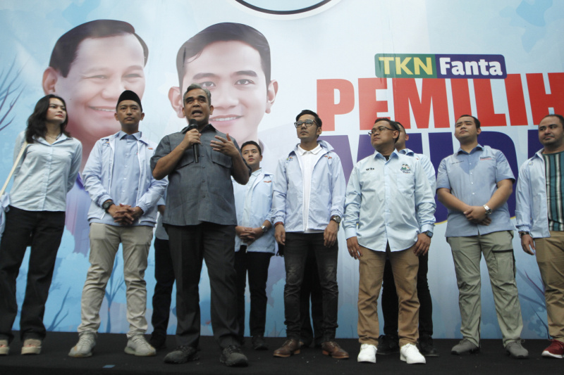 TKN Fanta HQ me-launching platform digital Pemilihmuda.id (Ashar/SinPo.id)