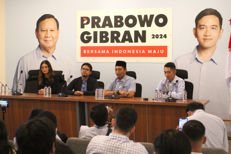 TKN Fanta Prabowo-Gibran luncurkan program magang virtual lapangan kerja untuk anak-anak muda (Ashar/SinPo.id)
