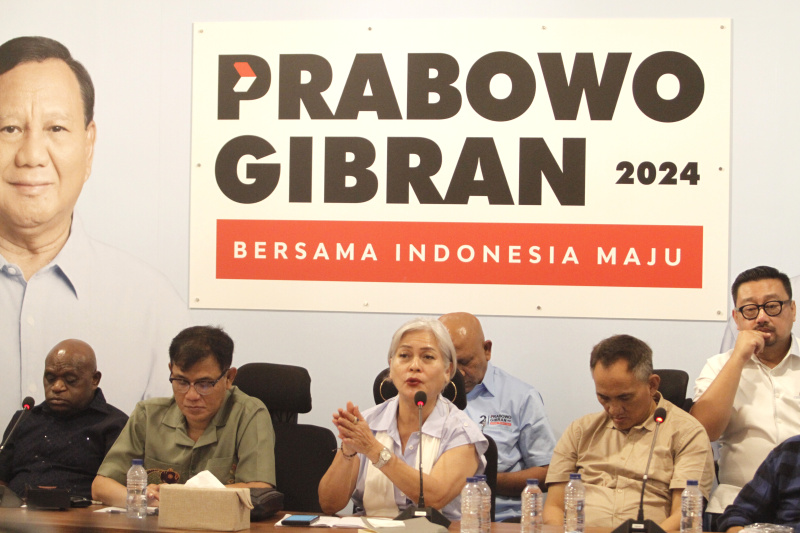TKN Prabowo-Gibran gelar konfrensi pers terkait isu terkini (Ashar/SinPo.id)