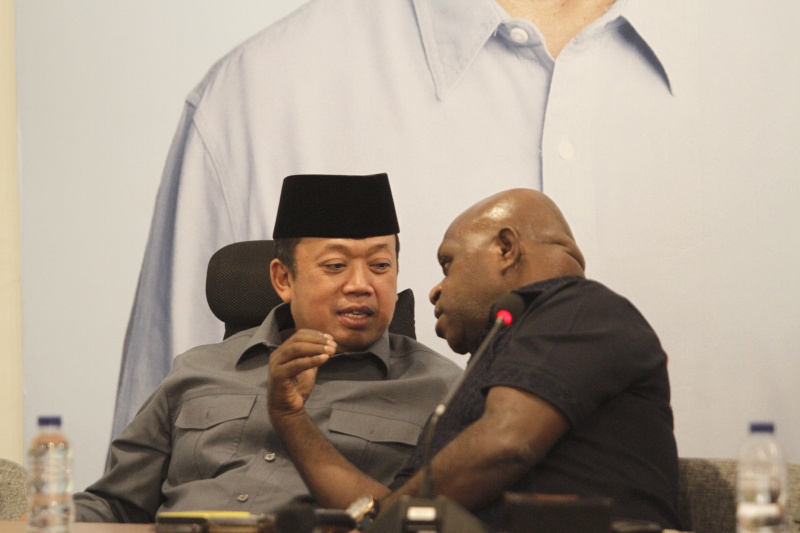 TKN Prabowo-Gibran gelar konfrensi pers terkait isu terkini (Ashar/SinPo.id)