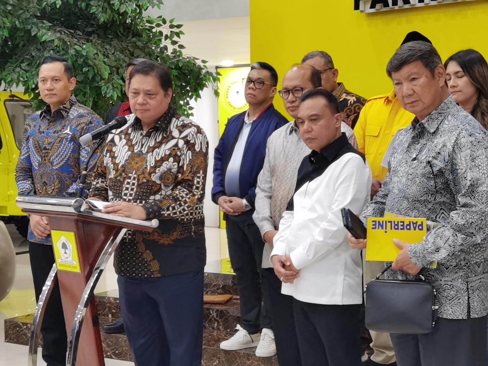 TKN Prabowo-Gibran gelar rapat perdana untuk persiapan masa kampanye pilpres mendatang (Ashar/SinPo.id)