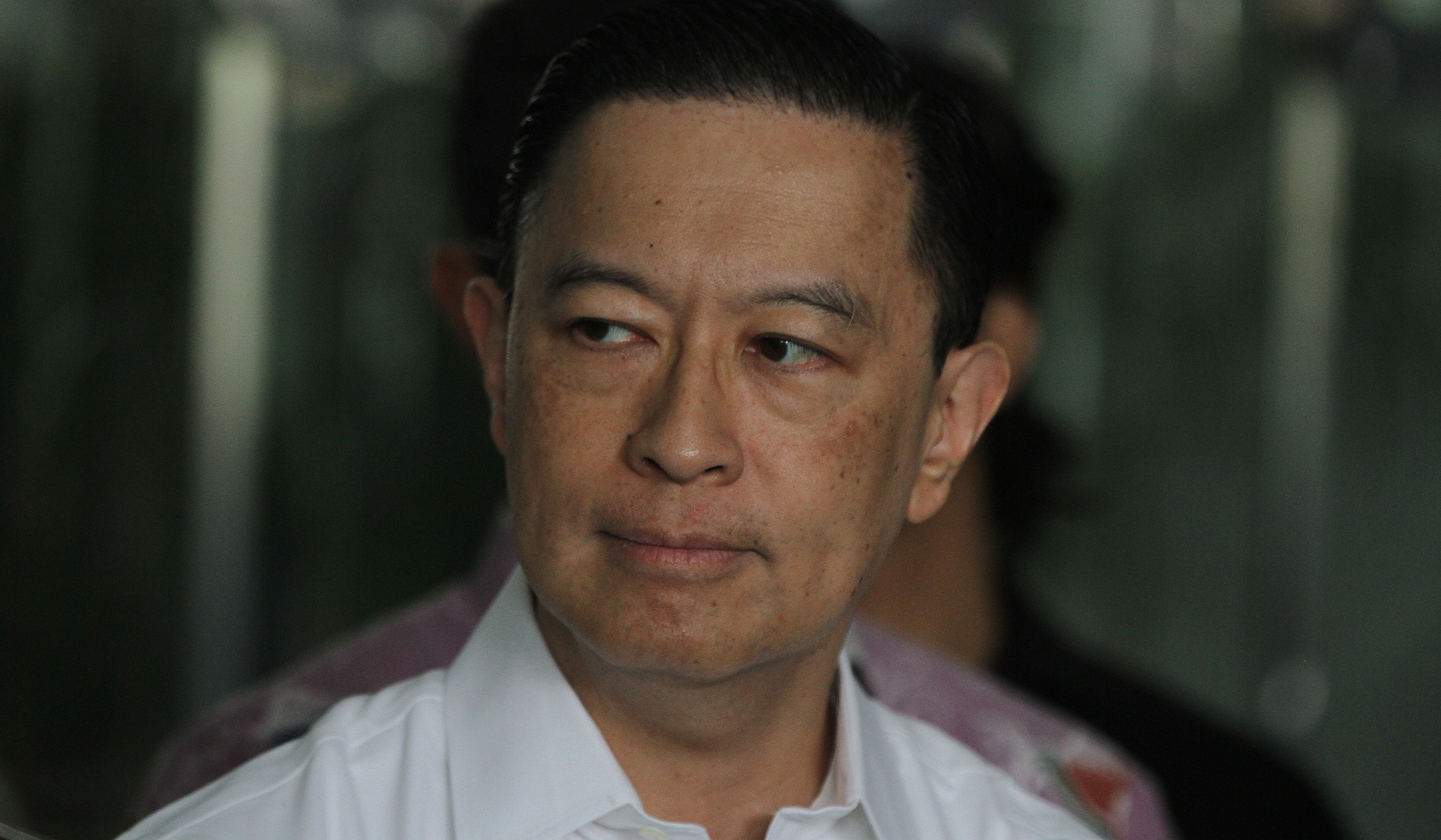 Tom lembong saat audiensi dengan KY. (Agus Priatna/SinPo.id)