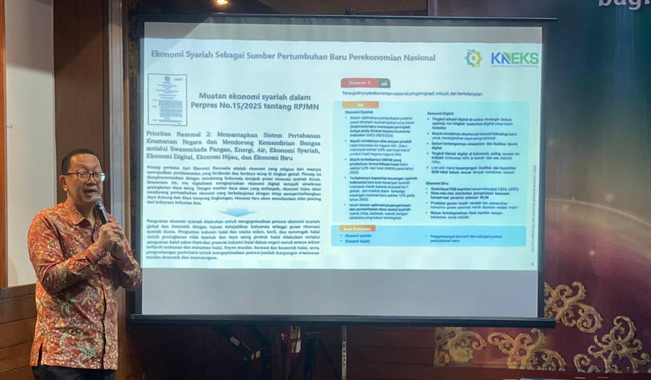 Training of Trainer (ToT) Ekonomi dan Keuangan Syariah 2025 bagi Jurnalis. (Agus Priatna/SinPo.id)