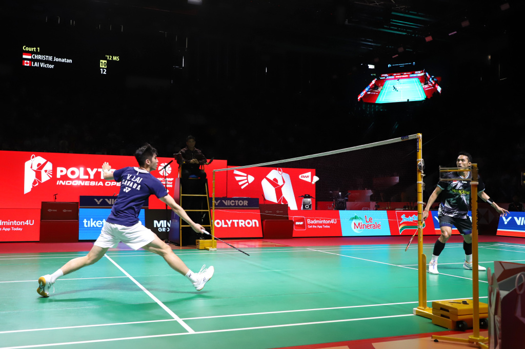 Tunggal putra Kanada Victor Lai raih juara Polytron Indonesia Open 2026 (Ashar/SinPo.id)