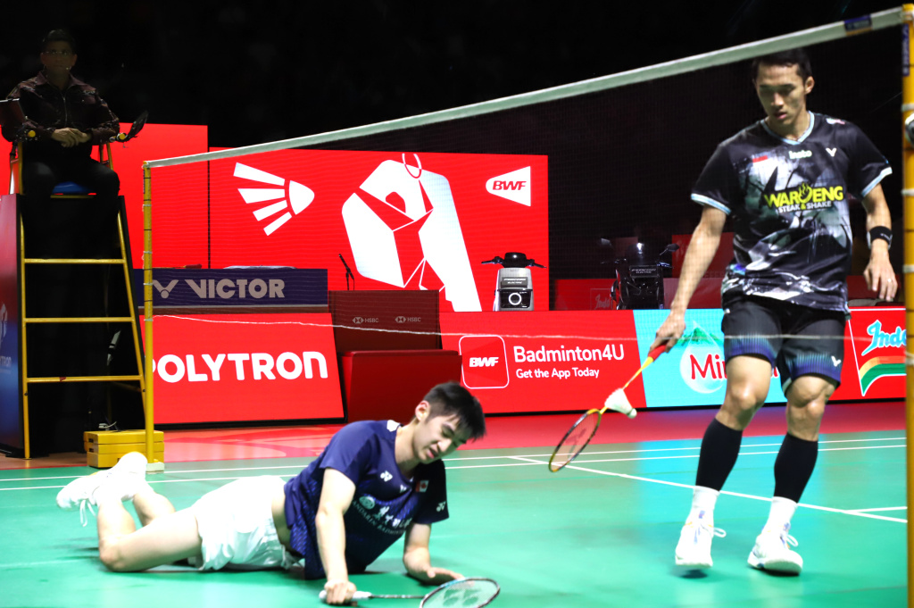 Tunggal putra Kanada Victor Lai raih juara Polytron Indonesia Open 2026 (Ashar/SinPo.id)