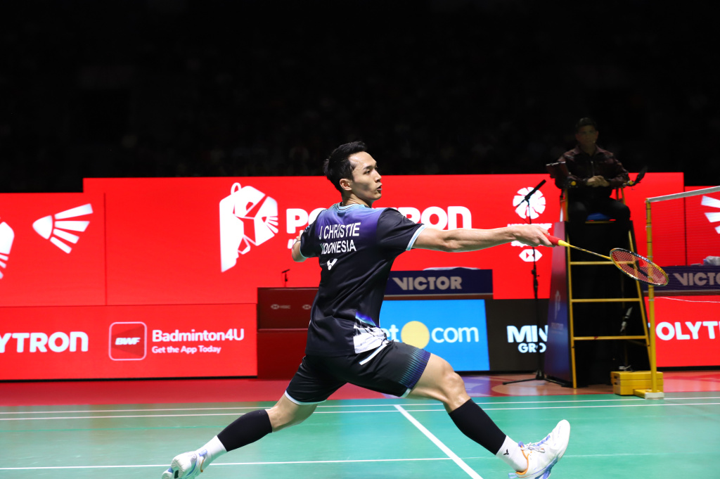 Tunggal putra Kanada Victor Lai raih juara Polytron Indonesia Open 2026 (Ashar/SinPo.id)