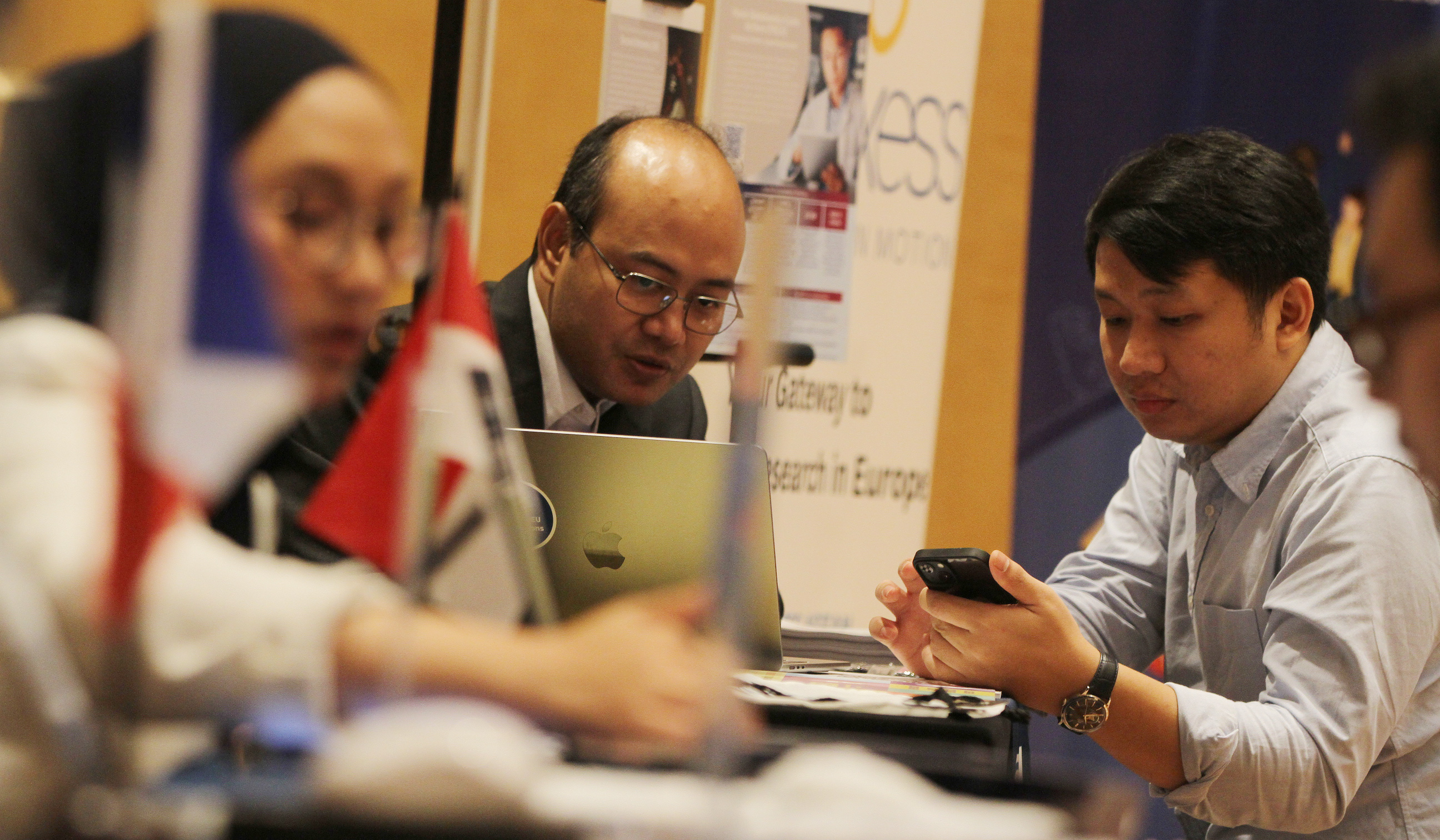 Scholarships Information Day 2025. (Agus Priatna/SinPo.id)