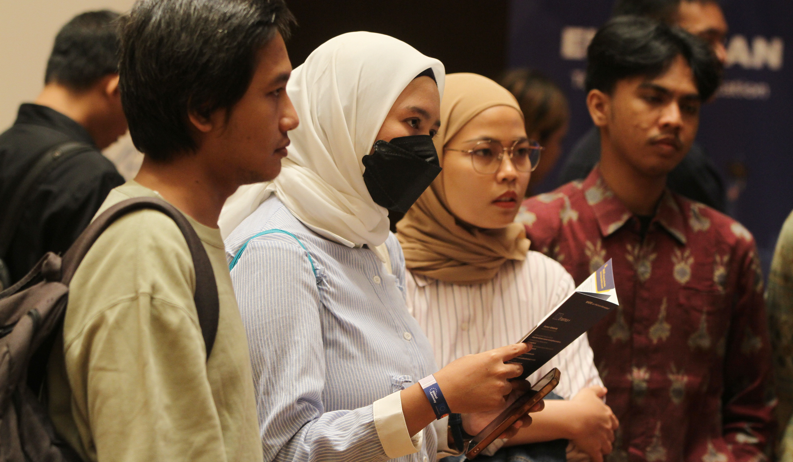 Scholarships Information Day 2025. (Agus Priatna/SinPo.id)