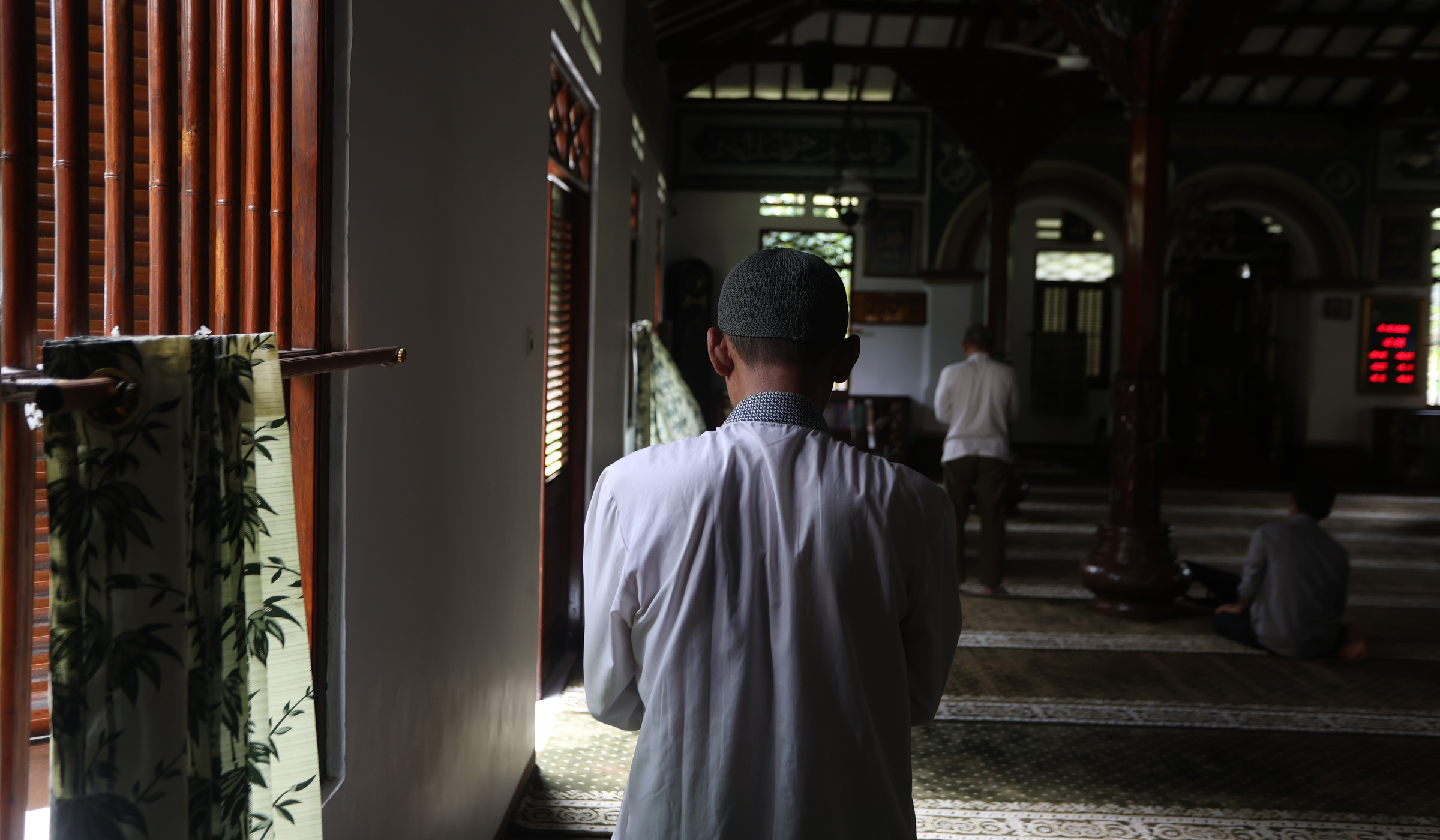 Suasana Masjid Hidayatullah, Jakarta. (Agus Priatna/SinPo.id)