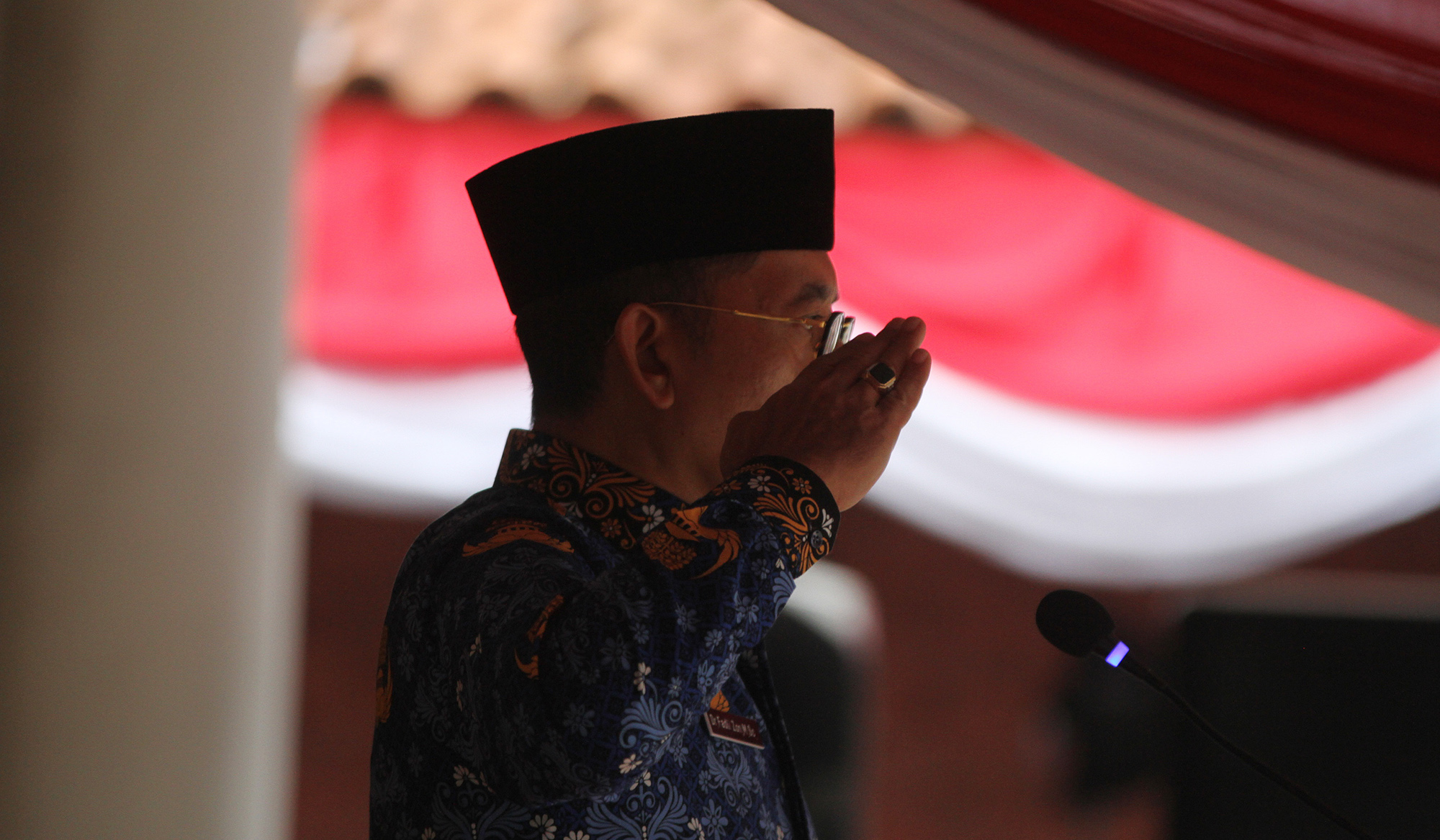 Upacara Sumpah Pemuda. (Agus Priatna/SinPo.id)