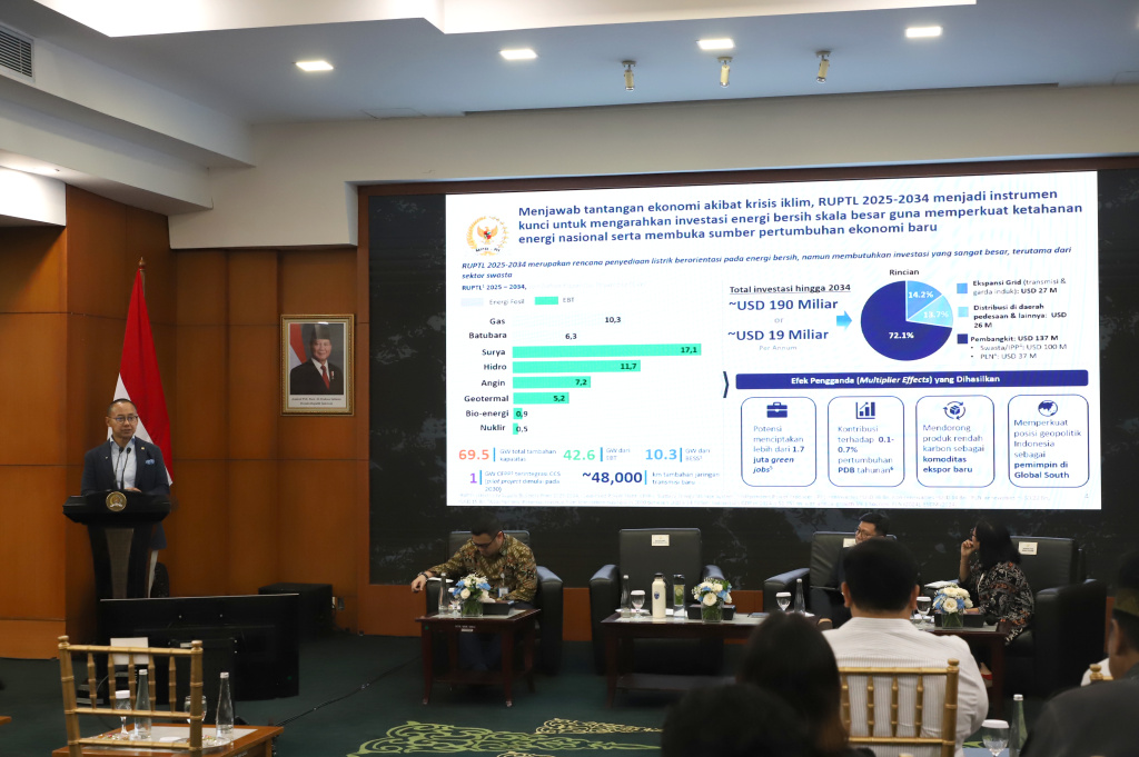 Wakil Ketua MPR RI Eddy Soeparno menghadiri Refleksi Akhir Tahun diskusi Energi Mewujudkan Kedaulatan dan Menyelamatkan Lingkungan (Ashar/SinPo.id)
