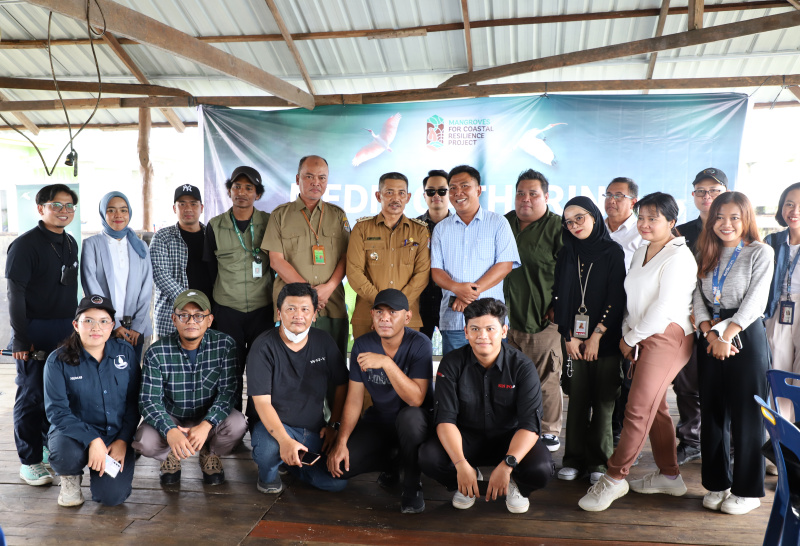 Warga Desa Tanjung Rejo mengandalkan mangrove sebagai sumber perekonomian diolah menjadi Keripik mangrove dan Batik Mangrove (Ashar/SinPo.id)