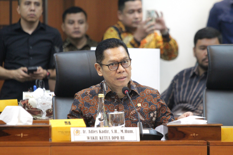 Willy Aditya dari Fraksi NasDem terpilih menjadi Ketua Komisi XIII DPR RI (Ashar/SinPo.id)