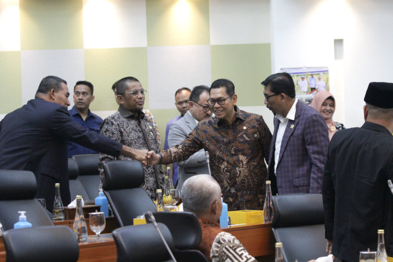 Willy Aditya dari Fraksi NasDem terpilih menjadi Ketua Komisi XIII DPR RI (Ashar/SinPo.id)