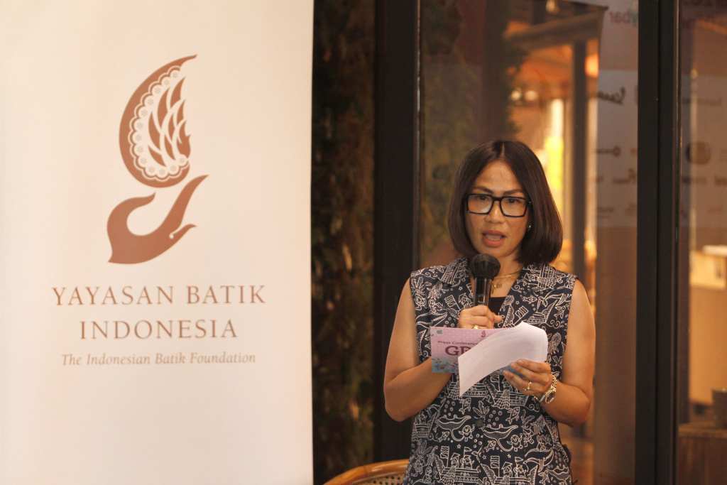 Yayasan Batik Indonesia (YBI) akan menggelar pameran Gelar Batik Nusantara (GBN) 2023 di Spark Senayan Mall (Ashar/SinPo.id)