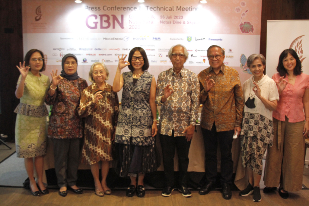 Yayasan Batik Indonesia (YBI) akan menggelar pameran Gelar Batik Nusantara (GBN) 2023 di Spark Senayan Mall (Ashar/SinPo.id)