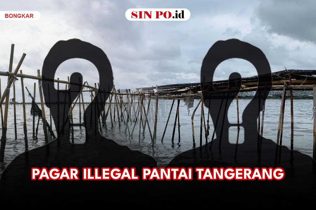 Pagar Illegal Pantai Tangerang