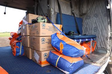 Sejumlah bantuan logistik di Luwu (BNPB)